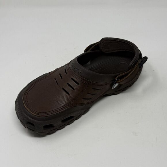 Crocs Yukon Vista II LiteRide Clog Mens 8 Brown Comfy Casual Vacation Beach main image 8